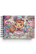 CADERNO / LIVRO PARA COLORIR CAPIVARA - CAPA DURA