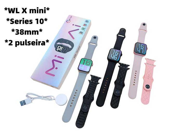 SMARTWATCH RELOGIO COM 2 PULSEIRAS WL X MINI