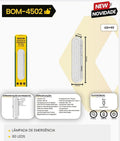 BOMVINK - LAMPADA DE EMERGENCIA COM 60 LEDS - BOM-4502