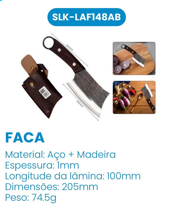 LUATEK - FACA DE COZINHA