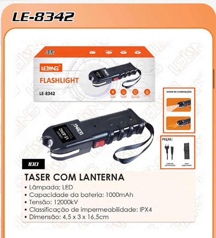 TASER CHOQUE FLASHLIGHT - LT433