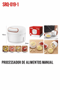 TOMATE - MINI PROCESSADOR TRITURADOR MANUAL - SRQ-019-1