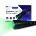 LUATEK - LANTERNA LED LUZ VERDE RESISTENTE A AGUA - LT-410