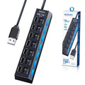 HUB 7 PORTAS USB EXBOM KNUP