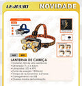 LELONG - LANTERNA DE CABEÇA LED