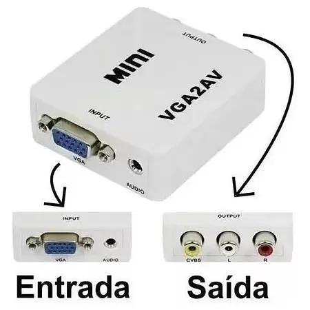 CONVERSOR VGA-AV - LE-4106 | CC-VA10