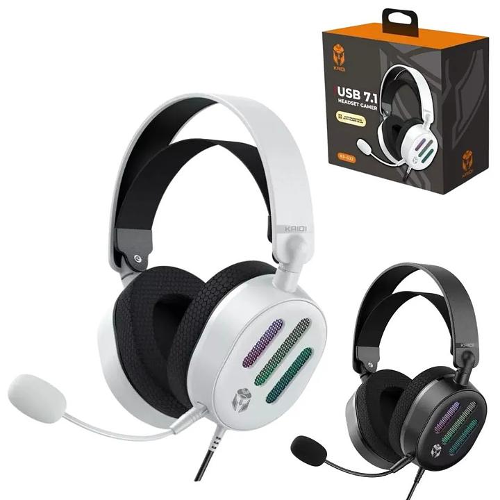 FONE GAMER USB HEADSEAT RGB KAIDI G32