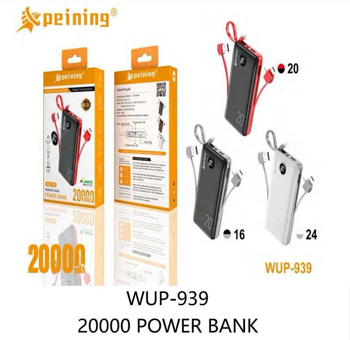 POWER BANK 20000mAh PEINING WUP-939