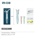 DESCASCADOR DE FRUTAS E LEGUMES MULTIFUNCIONAL DUPLA FACE 190MM - OPA-C248