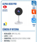 CAMERA IP PTZ INTERNA 3MP FULL HD