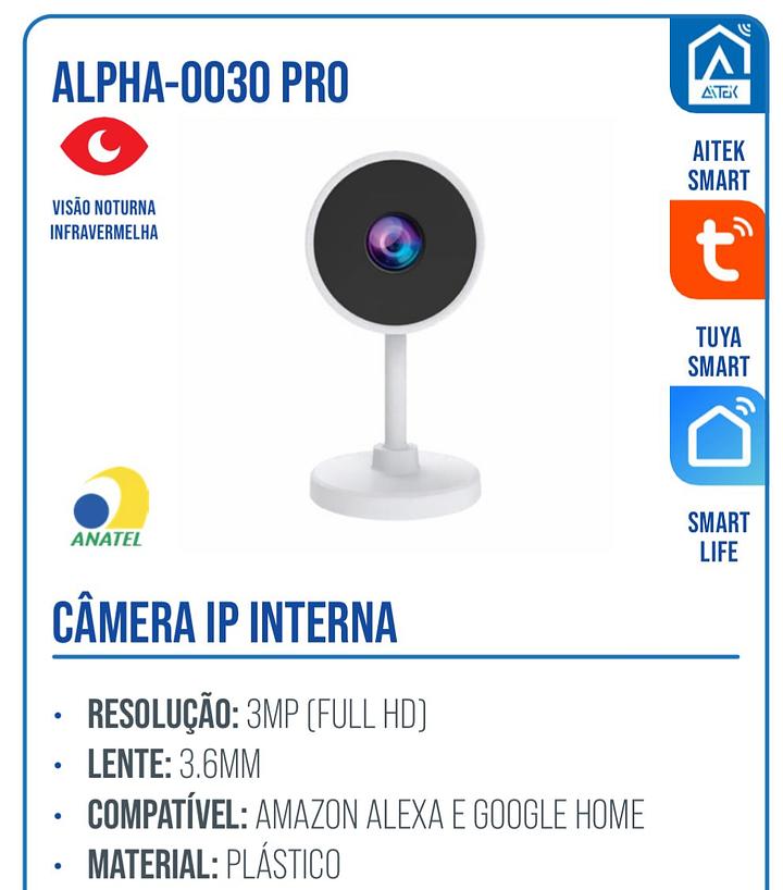 CAMERA IP PTZ INTERNA 3MP FULL HD