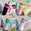 CANECA INOX CJ 860ML COM CANUDO DE METAL - SEM GARANTIA -SEM LOGO
