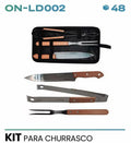 ONISTEK - KIT CHURRASCO COM 3 PEÇAS