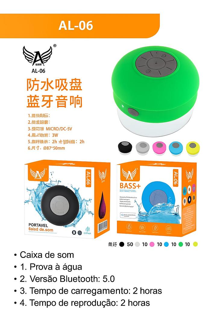 CAIXA DE SOM A PROVA D'AGUA - AL-06