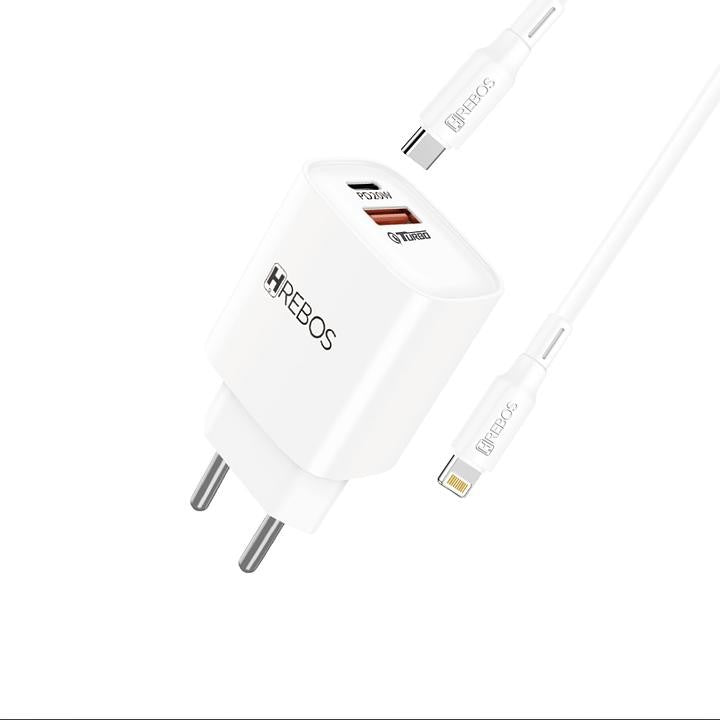 CARREGADOR NEO CHARGE + CABO LIGTHNING/TC 20W