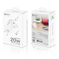 CARREGADOR AXION CHARGE + CABO LIGTHNING/TC 20W