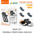 PEINING - POWER BANK WUP-377 10000MAH 22.5W COM INDUÇÃO