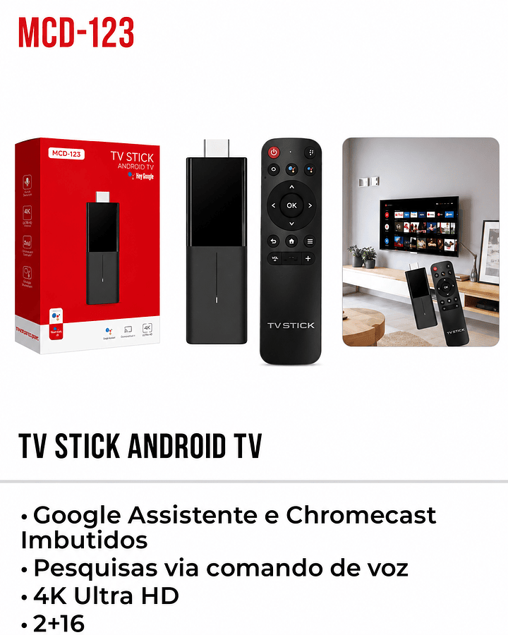 TV STICK ANDROID TV