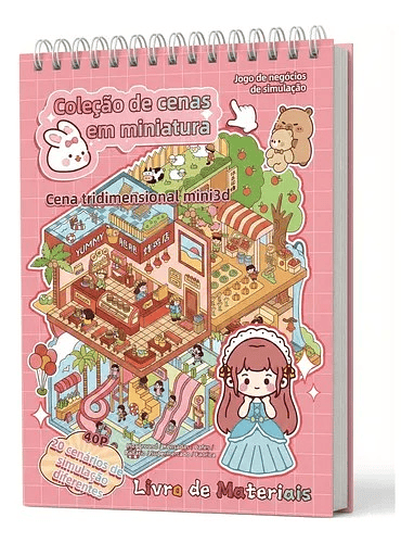 LIVRO CADERNO 3D