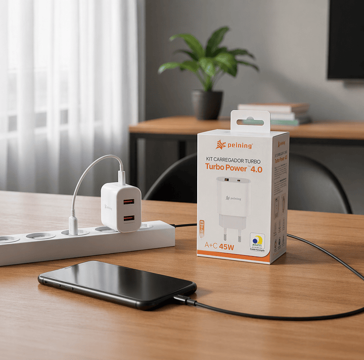 PEINING - CARREGADOR TURBO 45W