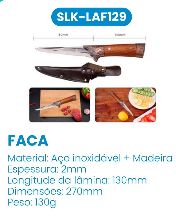 LUATEK - FACA INOX