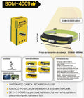 BOMVINK - LANTERNA DE CABEÇA RECARREGAVEL - BOM-4009