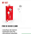TOMATE - FONE DE OUVIDO CON MICROFONE | SEM BORRACHA 3.5mm