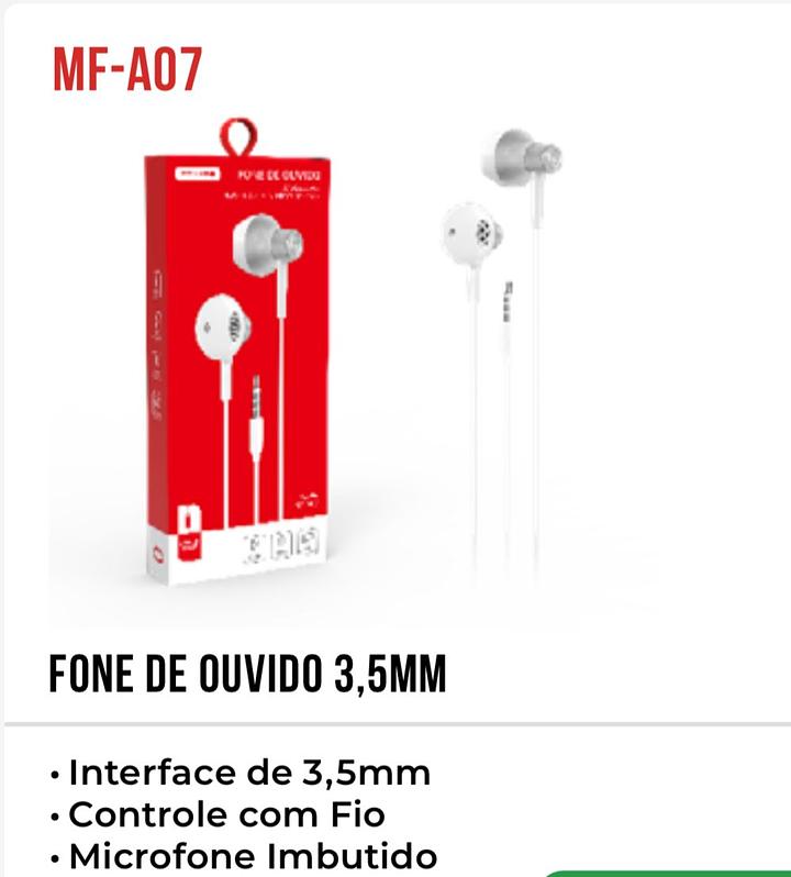 TOMATE - FONE DE OUVIDO CON MICROFONE | SEM BORRACHA 3.5mm