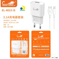 ELETRO - CARREGADOR IOS 3.1A - SAQUINHO - EL-4015-5G