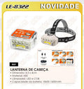 LELONG - LANTERNA DE CABEÇA LED COB