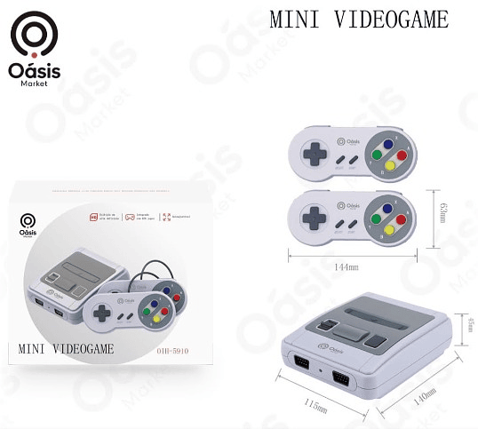 OASIS - MINI VIDEOGAME RETRO